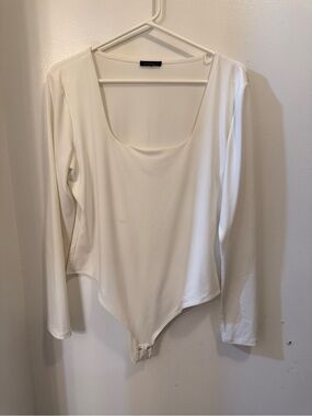 Dynamite - Long Sleeve Scoop Neck Bodysuit